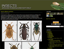 Tablet Screenshot of insects.nature4stock.com